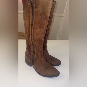 Born leather & suede boots, size 10